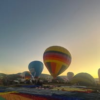 Festival de globos aerostáticos en México